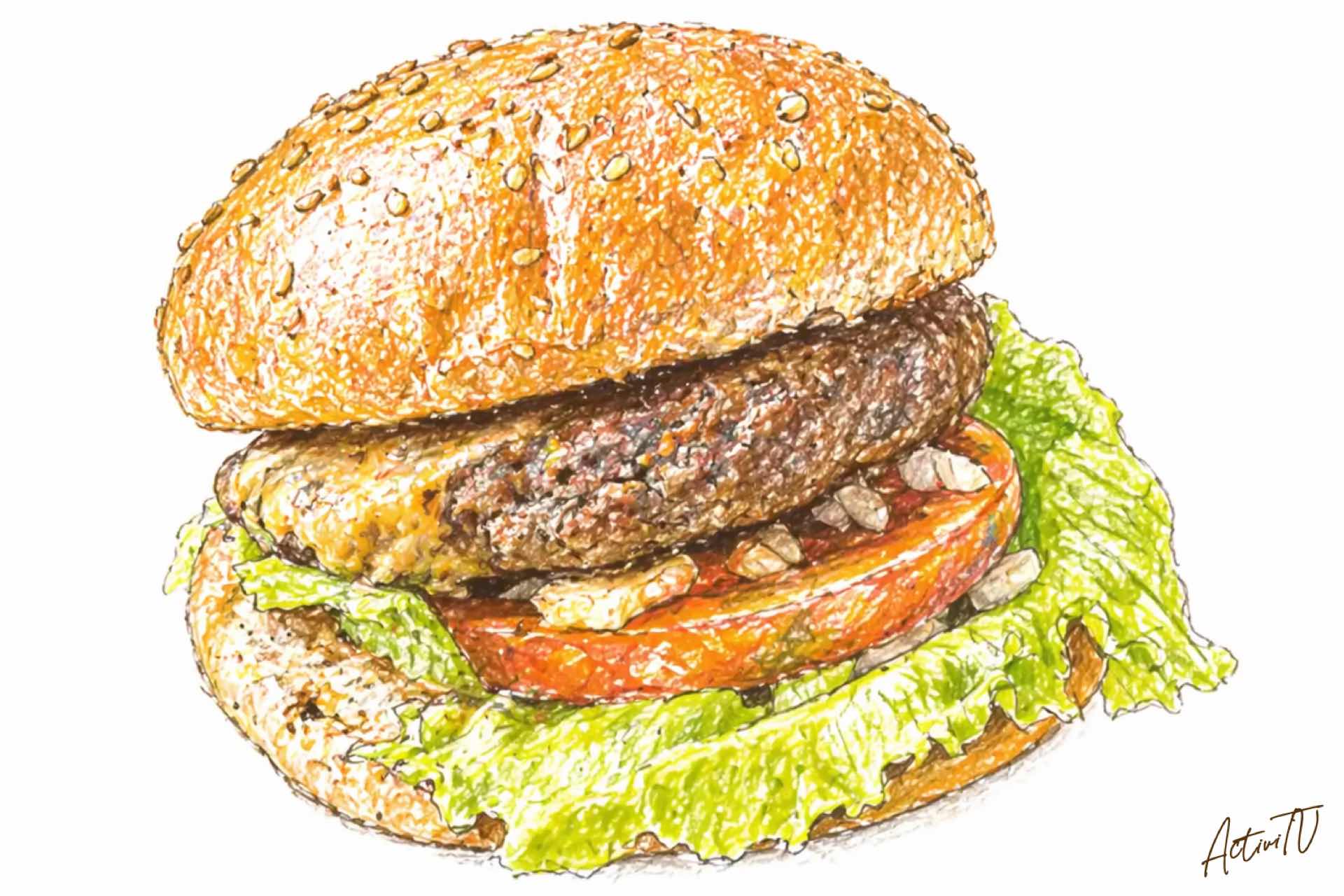 タクうま】成田のハンバーガー『ラーキーテン』アボカドチーズバーガー