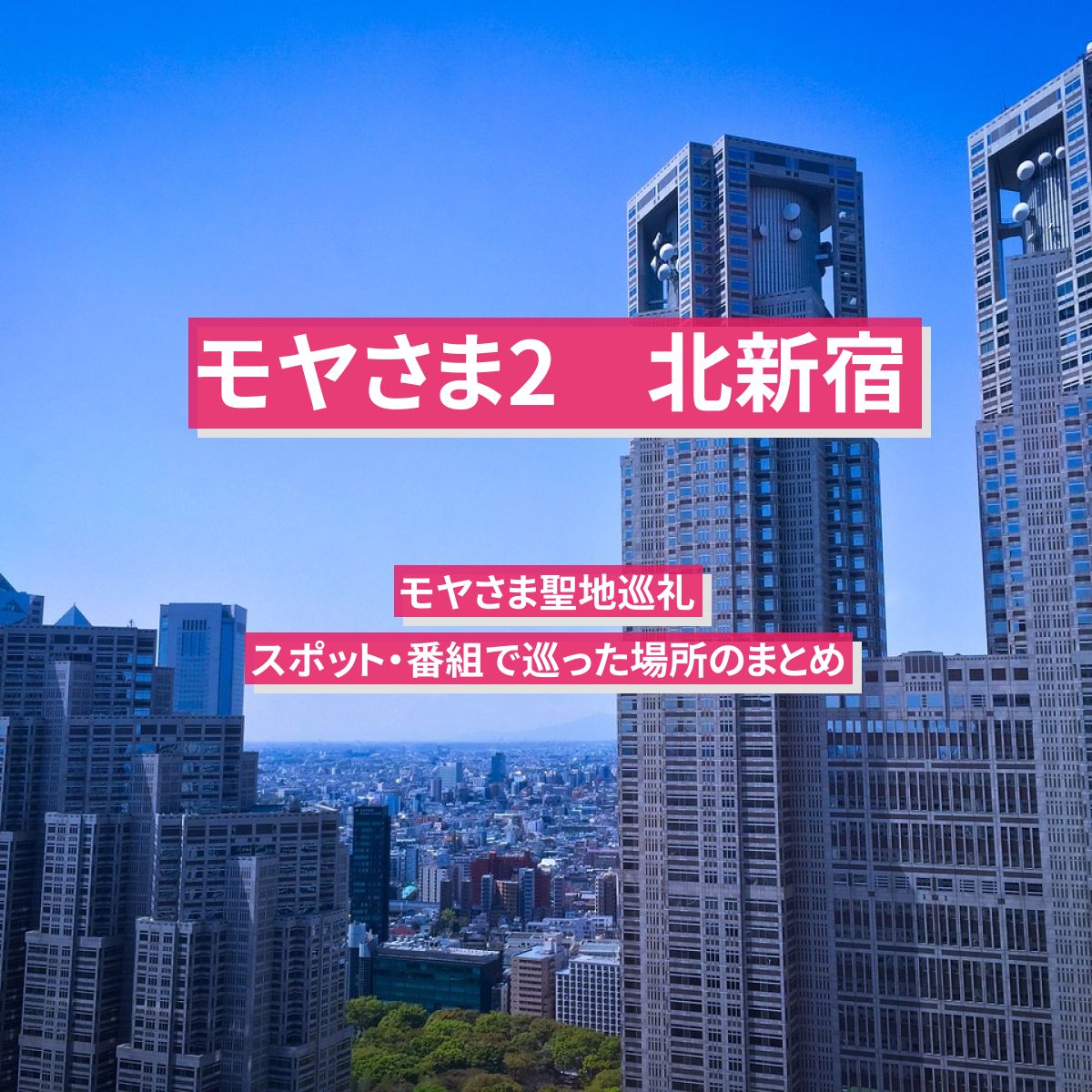 【モヤさま2】北新宿のスポット・番組で巡った場所のまとめ〔モヤモヤさまぁ～ず2〕