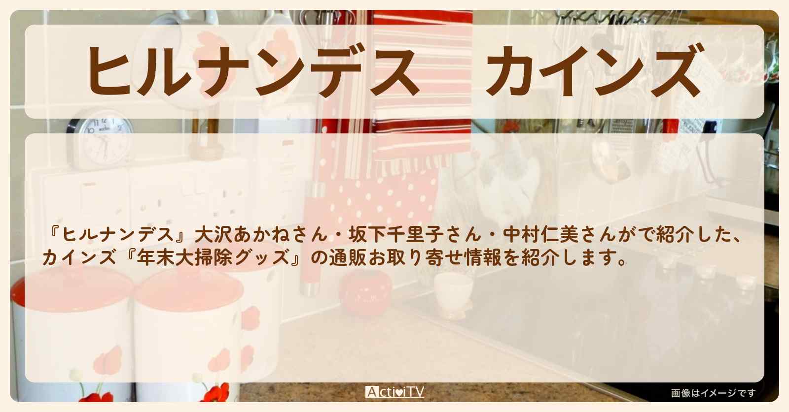 カインズ『年末大掃除グッズ』の通販お取り寄せ情報