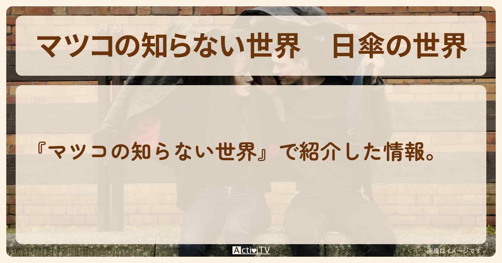 『日傘の世界』のまとめ・通販お取り寄せ